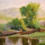 california_landscape_pastel_painting_quiet_spring_reflections_by_karen_winters_1